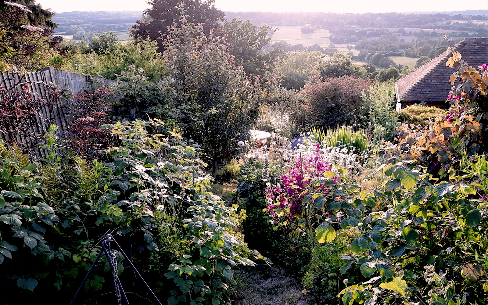 country house garden